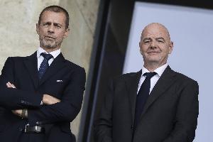 FIFA指控欧足联：针对因凡蒂诺发起诽谤运动 阻止小国财力增长