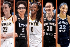 WNBA赛季最佳阵容：阿贾&斯图尔特&克拉克领衔 佩奇&里斯入选